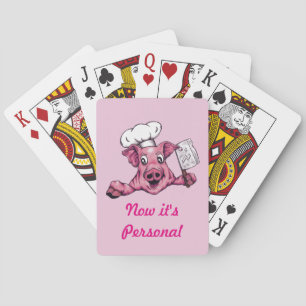 Jeu De Cartes Cochon Le Cochon Chef Maniaque Homicidaire Art Drô
