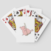 Jeu De Cartes Cochon sur une balançoire (dos)
