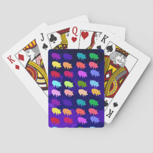 Jeu De Cartes Cochons arc-en-ciel