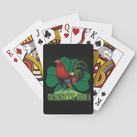 Jeu De Cartes Cocksure I'm Irish Too ! (dos)