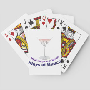 Jeu De Cartes Cocktail Bunco Martini