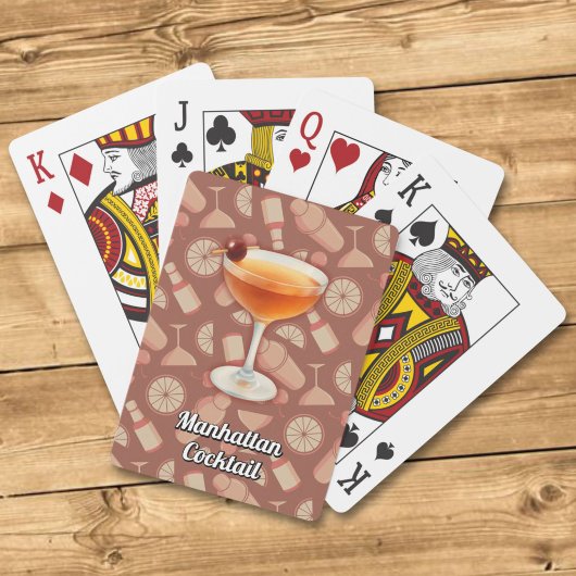 Jeu De Cartes Cocktail Manhattan