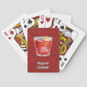 Jeu De Cartes Cocktail Negroni (dos)