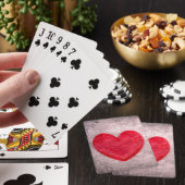 Jeu De Cartes Coeur chaulé (In Situ)