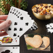 Jeu De Cartes coeur en bois (In Situ)