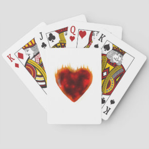 Jeu De Cartes Coeur flamboyant