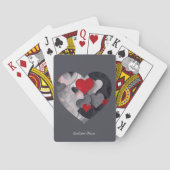 Jeu De Cartes Coeurs enchantés (dos)