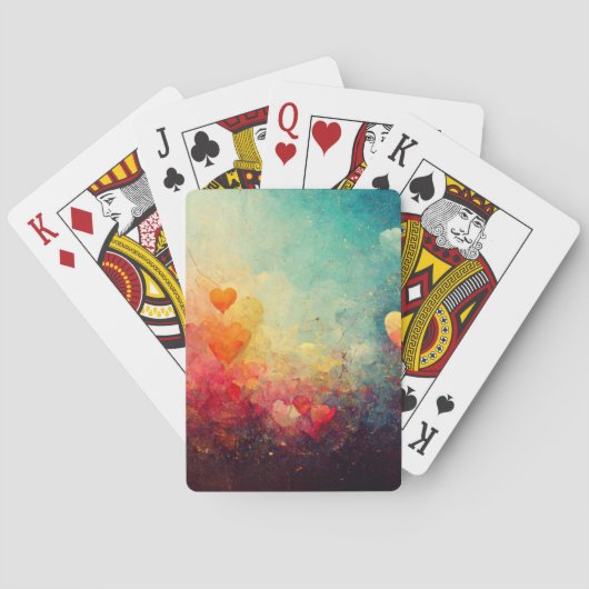 Jeu De Cartes Coeurs Jouer des cartes (dos)