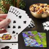 Jeu De Cartes Colibri Et Delphinium (In Situ)
