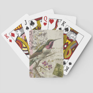 Jeu De Cartes Colibri vintage...jeu de cartes