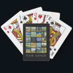 Jeu De Cartes Collage de peinture fine art Vincent Van Gogh<br><div class="desc">Carnet avec collage de peintures vintages de Vincent Van Gogh</div>