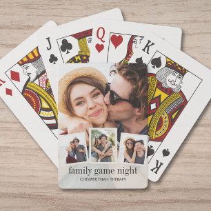 Jeu De Cartes Collage de photos de couples modernes pour une soi