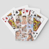 Jeu De Cartes Collage photo Simple et élégant (dos)