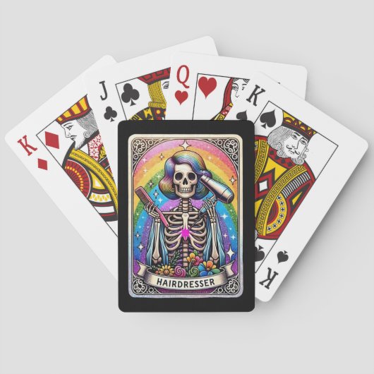 Jeu De Cartes Collection de cartes Tarot du Coiffeur (dos)