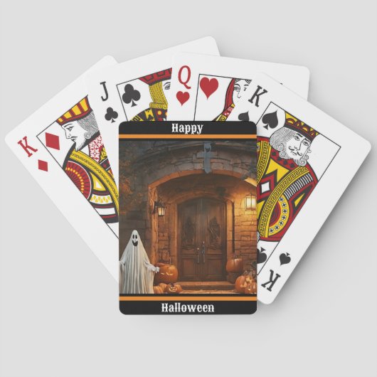 Jeu De Cartes Collection Halloween éffrayante (dos)