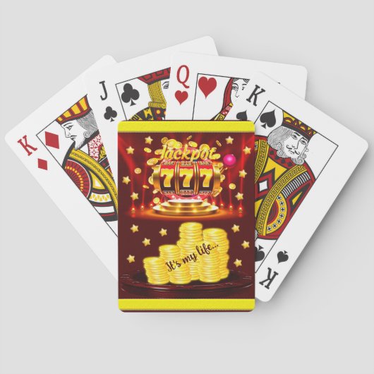 Jeu De Cartes collection jackpot 777 (dos)
