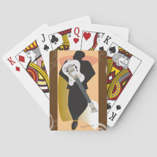 Jeu De Cartes Collection Trio-Guitar Man 2-Deck de cartes