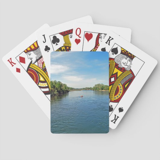 Jeu De Cartes collection "vers le bas de la rivière" (dos)