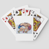 Jeu De Cartes Combat de lutte (dos)