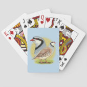 Jeu De Cartes Combo de perdrix de Chukar (dos)