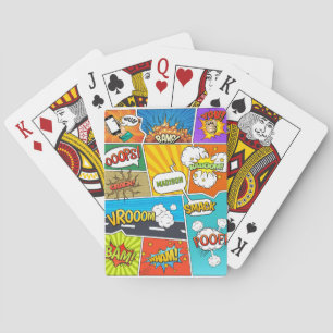 Jeu De Cartes Comics de noms personnalisés