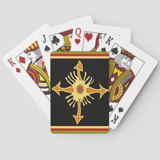 Jeu De Cartes Compas VooDoo (dos)
