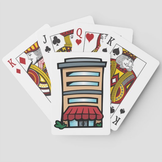 Jeu De Cartes Complexe de construction (dos)