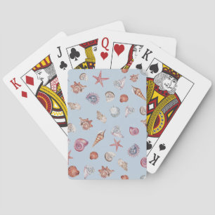 Jeu De Cartes Composition de série de peinture à l'aquarelle sou