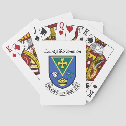 Jeu De Cartes Comté de Roscommon (dos)