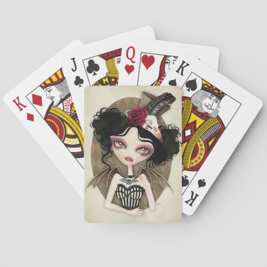 Jeu De Cartes Comtesse Nocturne (dos)
