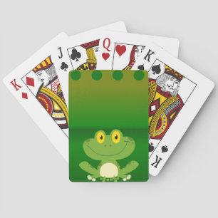 Jeu De Cartes Conception Cute Frog