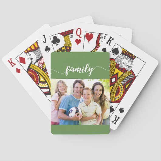 Jeu De Cartes Conception de carte de jeu en famille (dos)