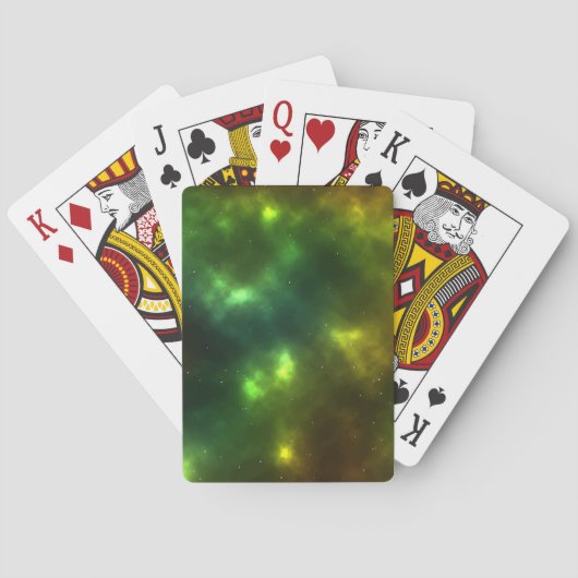 Jeu De Cartes Conception de constellations de l'espace cosmique (dos)