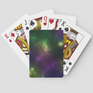 Jeu De Cartes Conception de constellations de l'espace cosmique
