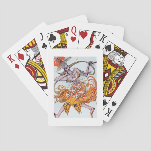 Jeu De Cartes Conception de costume pour un pas de deux dansé à  (dos)