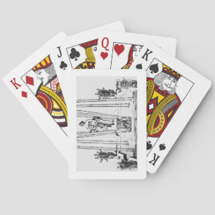 Jeu De Cartes Conception de fontaine d'après 'The Gardens of Wil