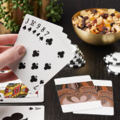 Jeu De Cartes Conception de l'impression d'art kaléidoscope blon (In Situ)
