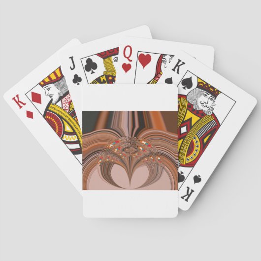 Jeu De Cartes Conception de l'impression d'art kaléidoscope blon (dos)