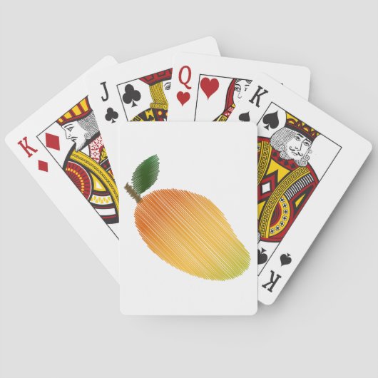 Jeu De Cartes Conception de mangue par points (dos)