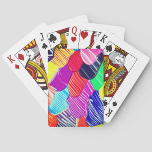 Jeu De Cartes Conception de peinture d'art