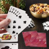 Jeu De Cartes Conception de plume de perroquet gris africain (In Situ)