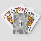 Jeu De Cartes Conception de Snakeskin monogramme (dos)
