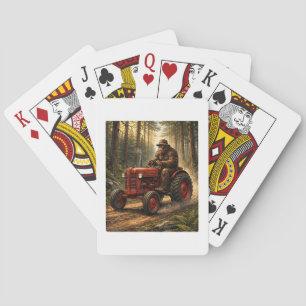 Jeu De Cartes Conception de tracteur Bigfoot pour l'exploitation