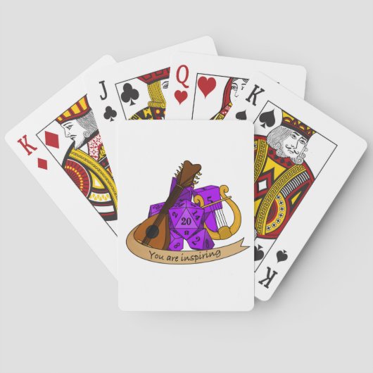 Jeu De Cartes Conception des dés de série (dos)