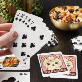 Jeu De Cartes Conception d'illustration de lama mignon (In Situ)
