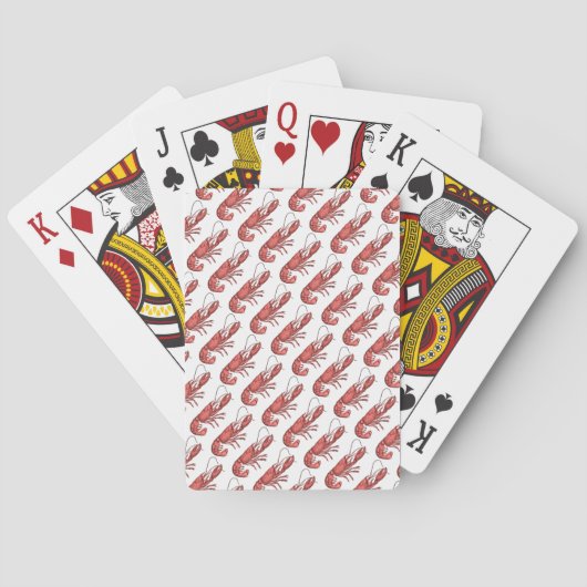 Jeu De Cartes Conception d'image Red Lobster (dos)