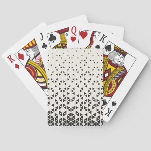 Jeu De Cartes Conception géométrique Abstraite (dos)
