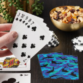 Jeu De Cartes Conception illustrée de requins (In Situ)