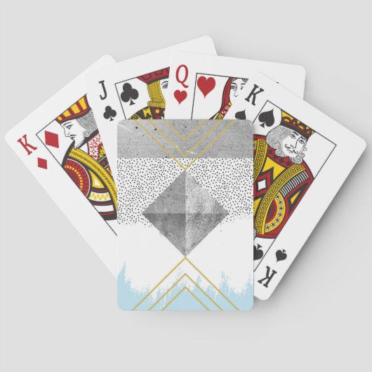 Jeu De Cartes Conception moderne abstraite (dos)