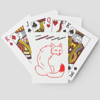 Jeu De Cartes Conception officielle du logo de la torche sur la 